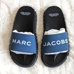 Marc Jacobs The Slide Blue Shadow Size 10
